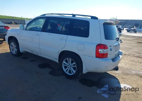 2006 Toyota Highlander Hybrid Limited V6 z USA, uszkodzony, nr VIN JTEEW21A460014611